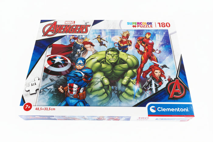 Clementoni Supercolor Puzzle – Marvel Avengers, 180 Teile (ab 7 Jahren)