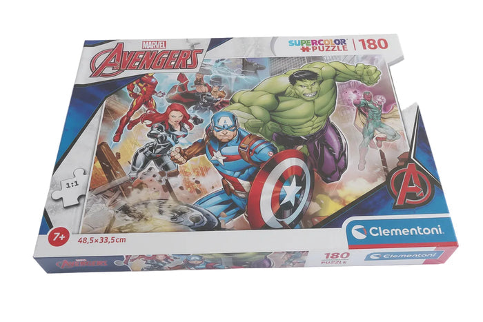Clementoni Supercolor Puzzle – Marvel Avengers, 180 Teile (ab 7 Jahren)