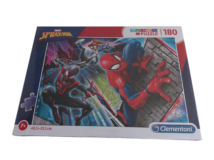 Clementoni Supercolor Puzzle – Marvel Spider-Man, 180 Teile (ab 7 Jahren)