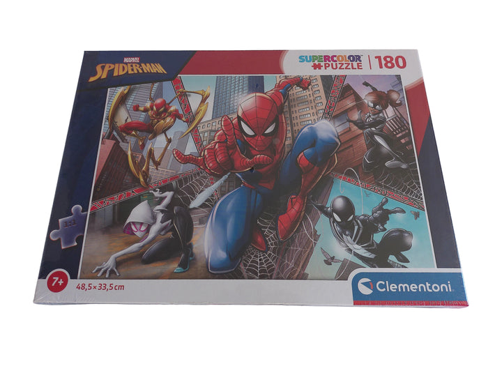 Clementoni Supercolor Puzzle – Marvel Spider-Man, 180 Teile (ab 7 Jahren)