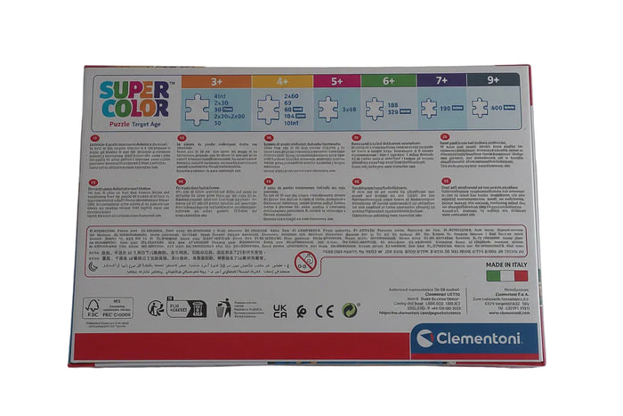 Clementoni Supercolor Puzzle – Peanuts Snoopy, 104 Teile (ab 6 Jahren)