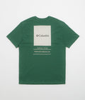 Columbia Barton Springs Graphic T-Shirt - Rain Forest / Dark Stone