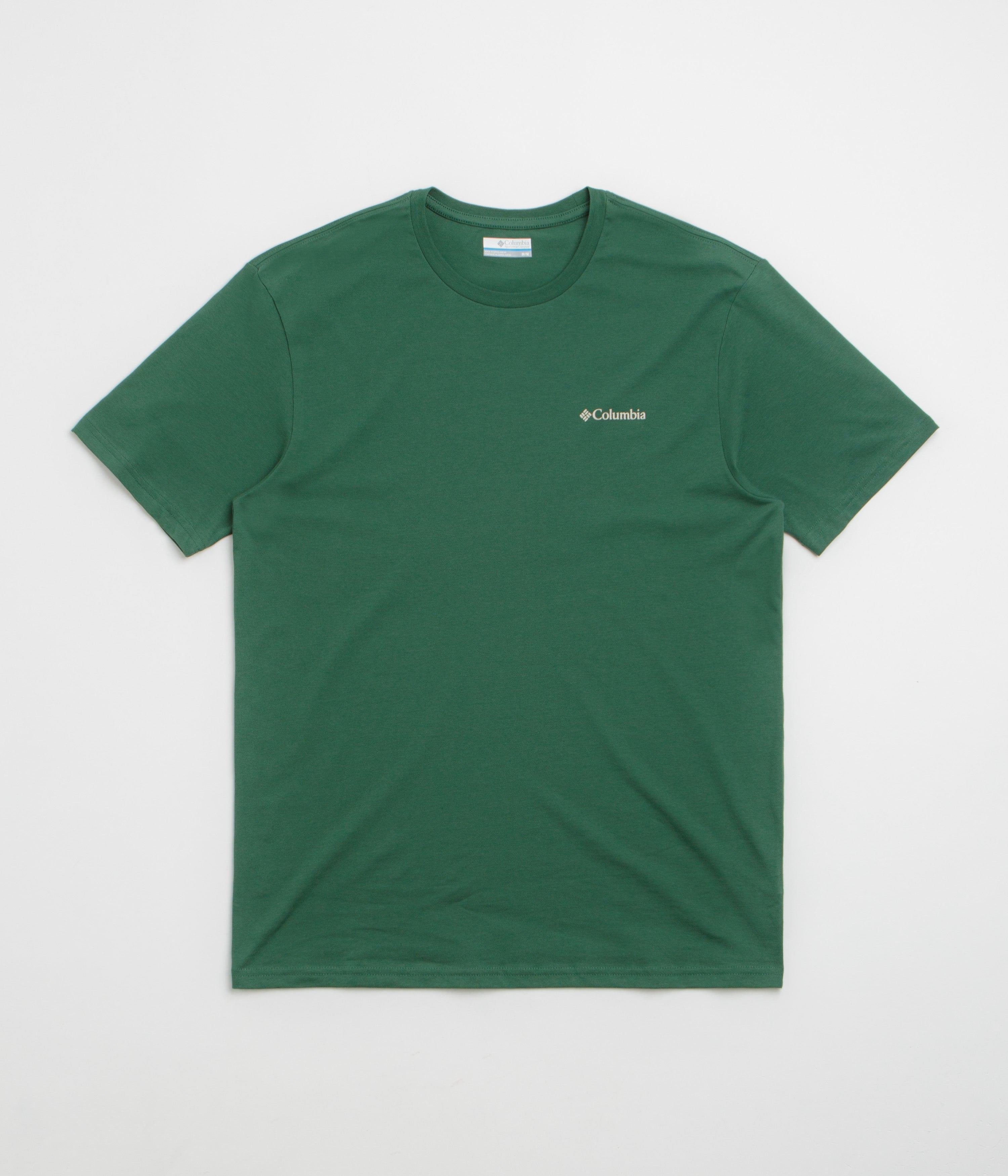 Columbia Barton Springs Graphic T-Shirt - Rain Forest / Dark Stone