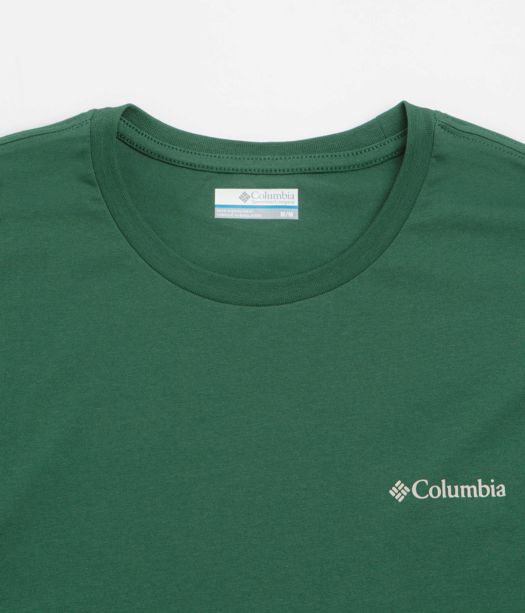 Columbia Barton Springs Graphic T-Shirt - Rain Forest / Dark Stone