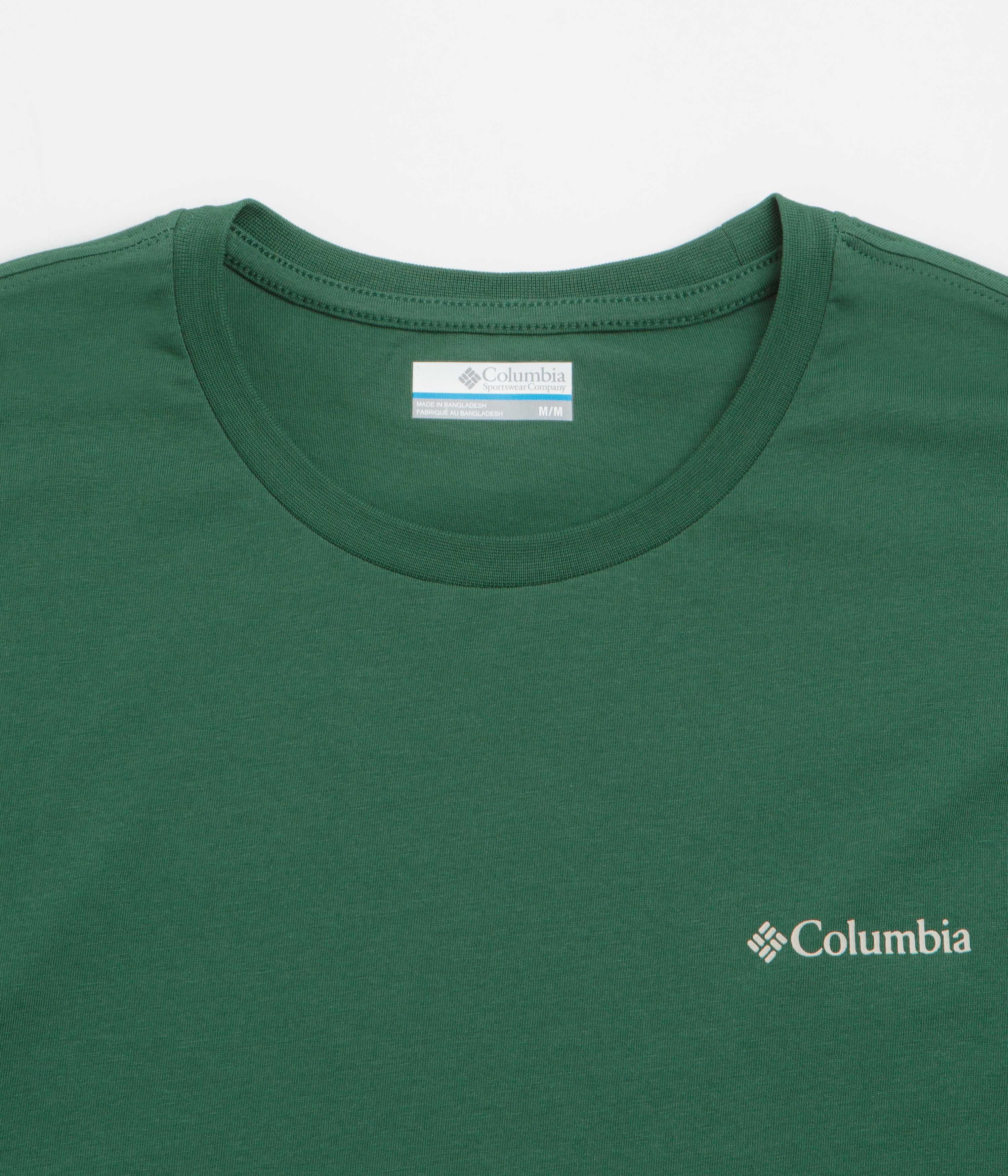 Columbia Barton Springs Graphic T-Shirt - Rain Forest / Dark Stone