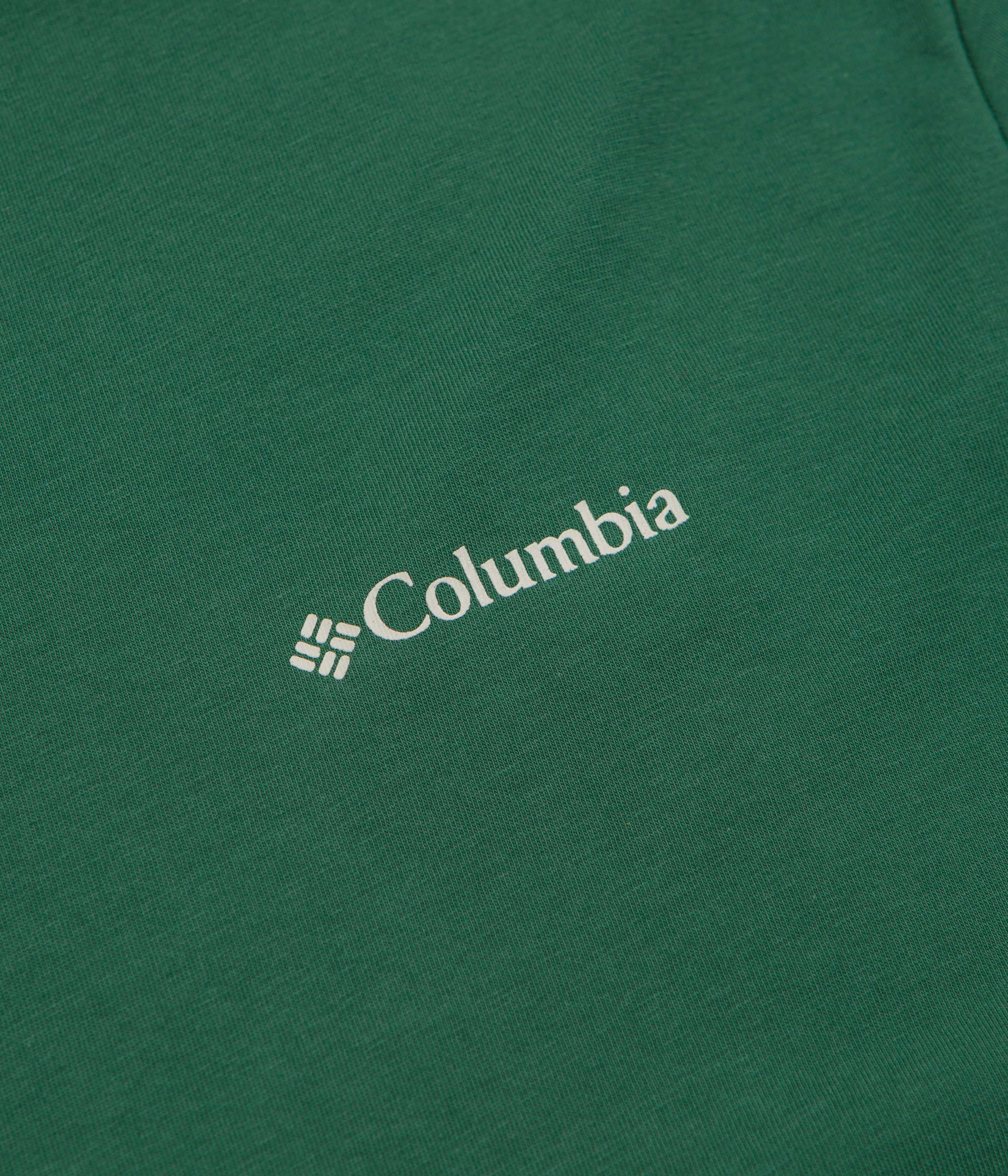 Columbia Barton Springs Graphic T-Shirt - Rain Forest / Dark Stone