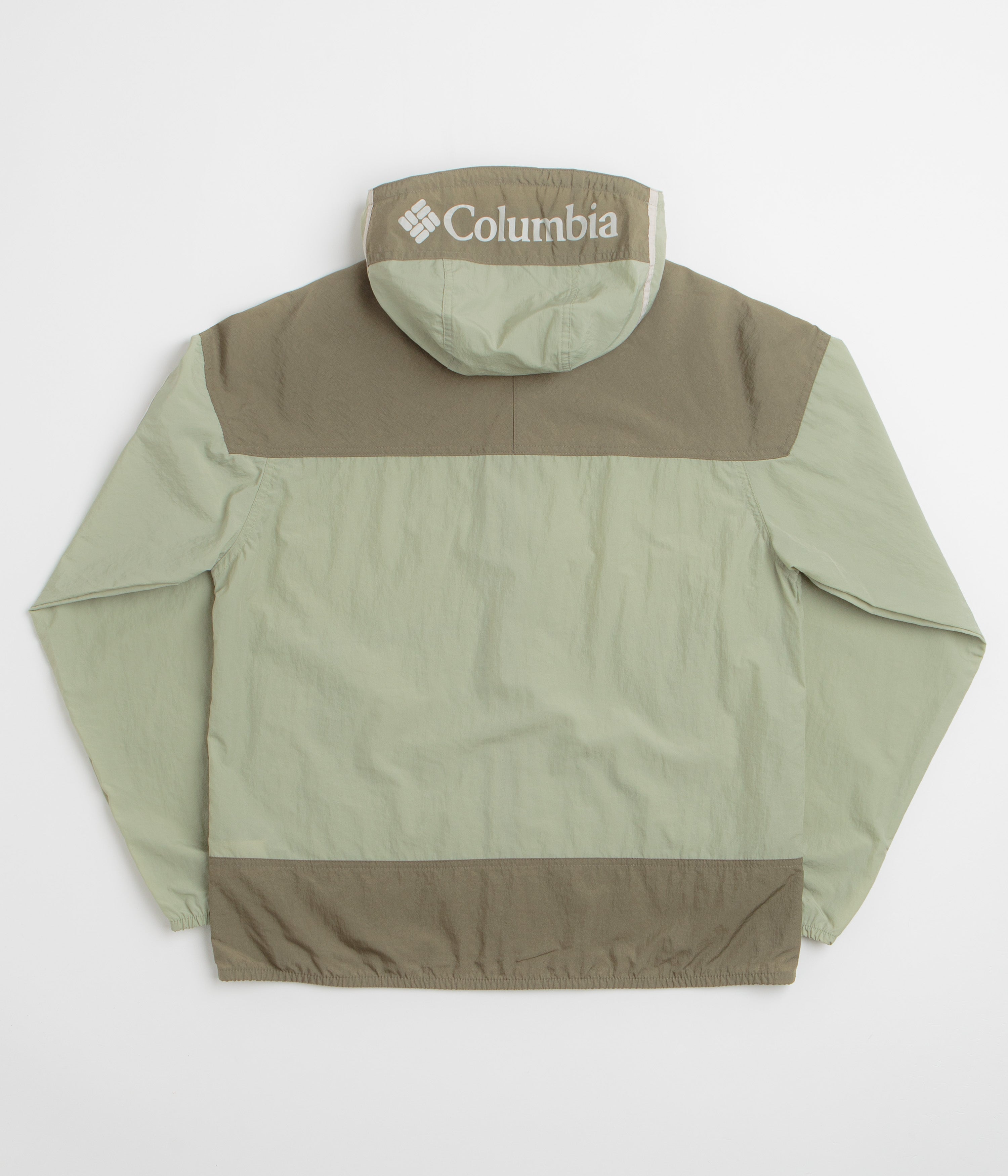 Columbia Challenger II Windbreaker Jacket - Safari / Stone Green