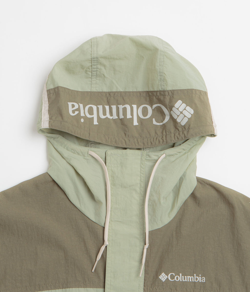 Columbia Challenger II Windbreaker Jacket - Safari / Stone Green