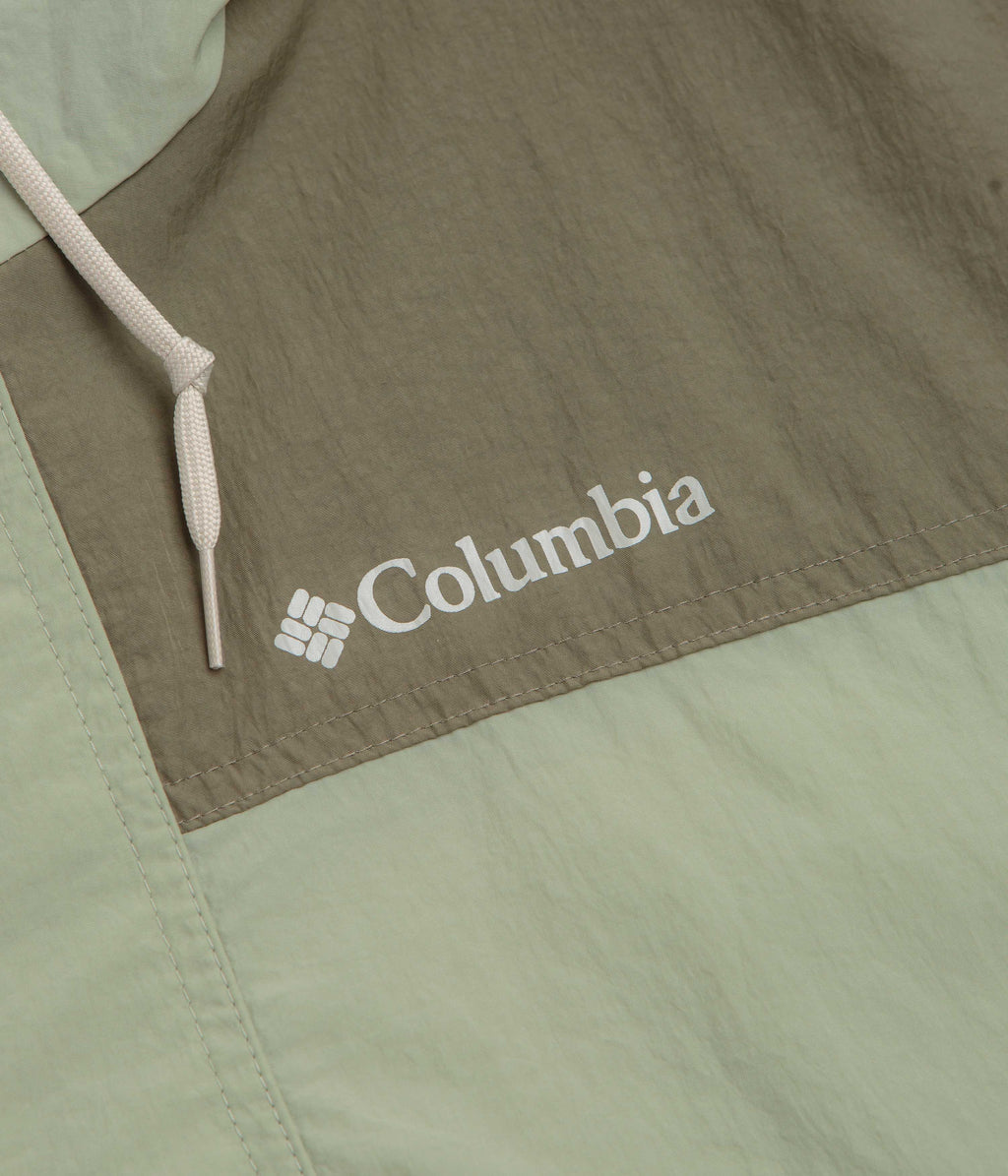 Columbia Challenger II Windbreaker Jacket - Safari / Stone Green
