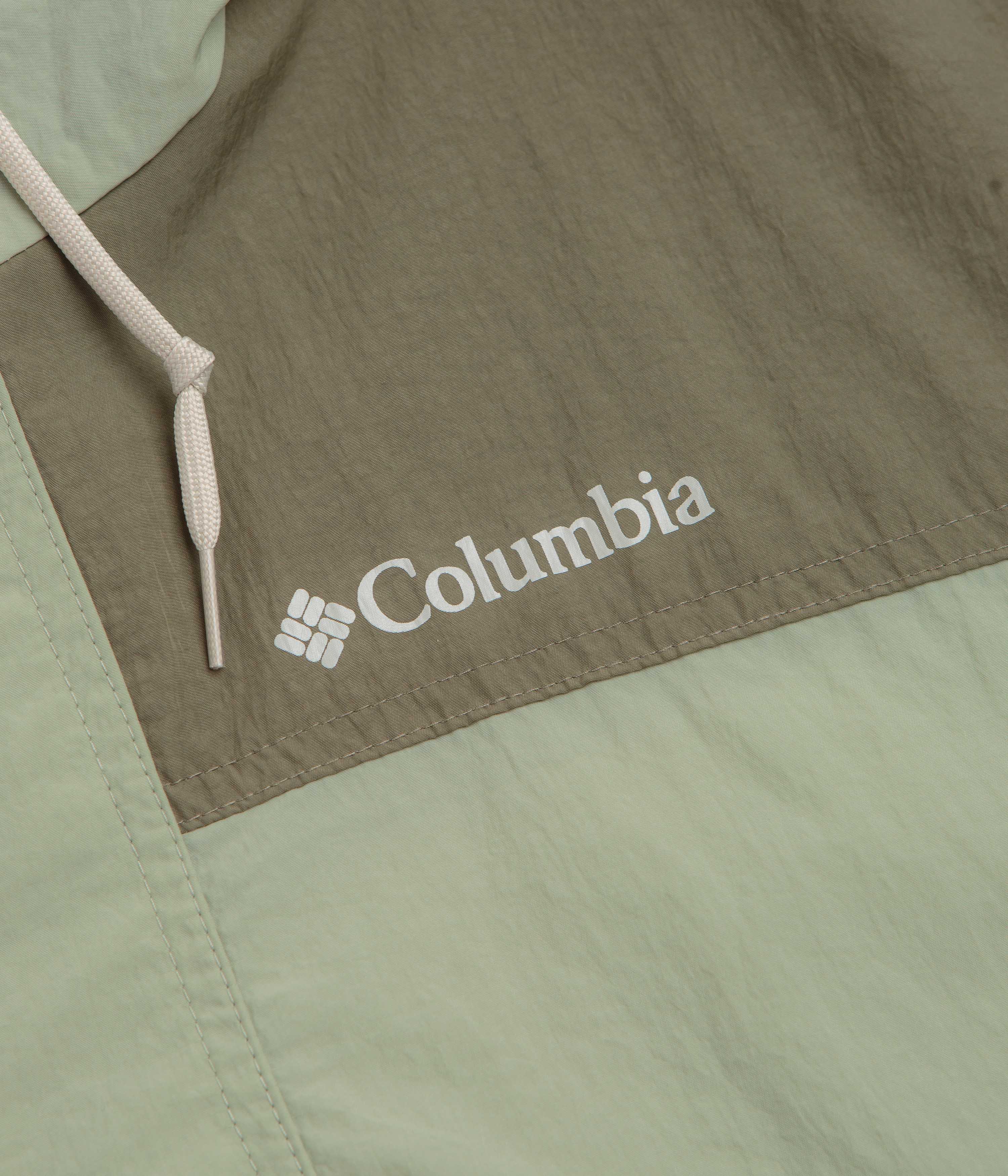 Columbia Challenger II Windbreaker Jacket - Safari / Stone Green
