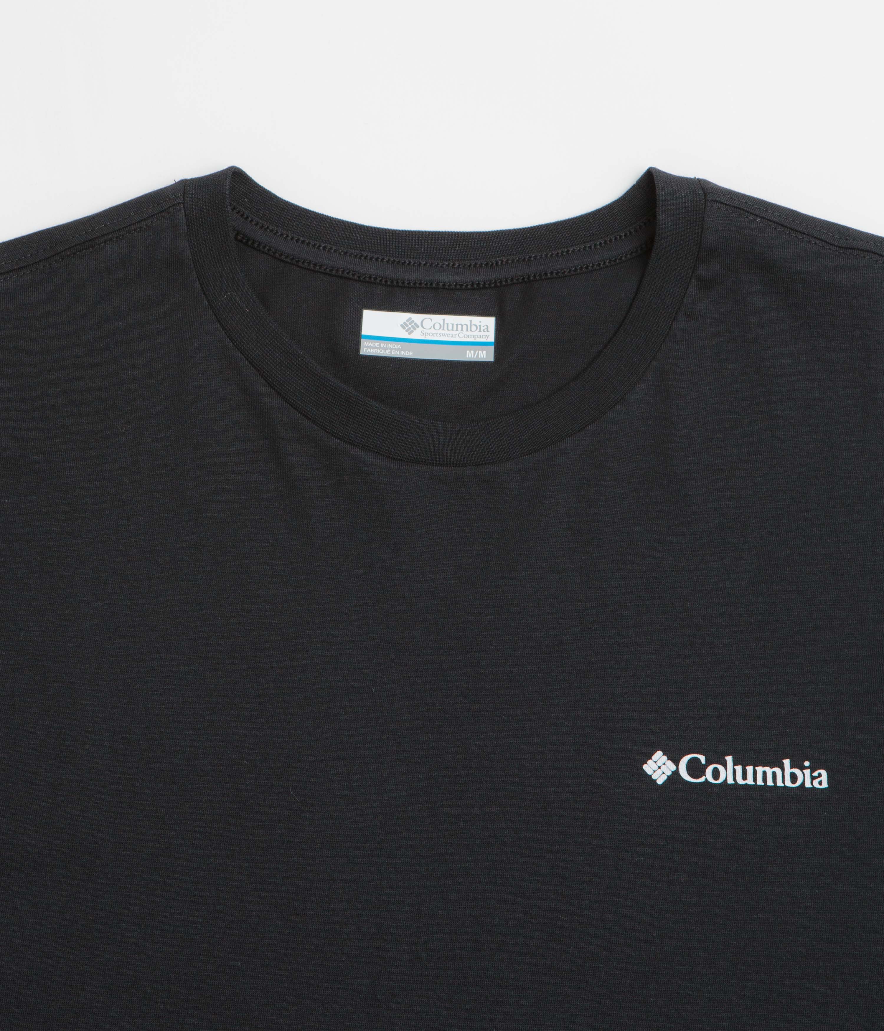 Columbia CSC Logo Back T-Shirt - Black / Boxy Brand