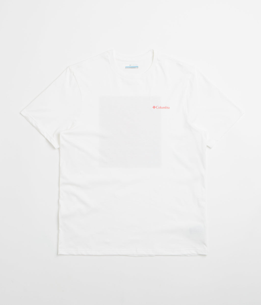 Columbia CSC Logo Back T-Shirt - White / Linework C Badge