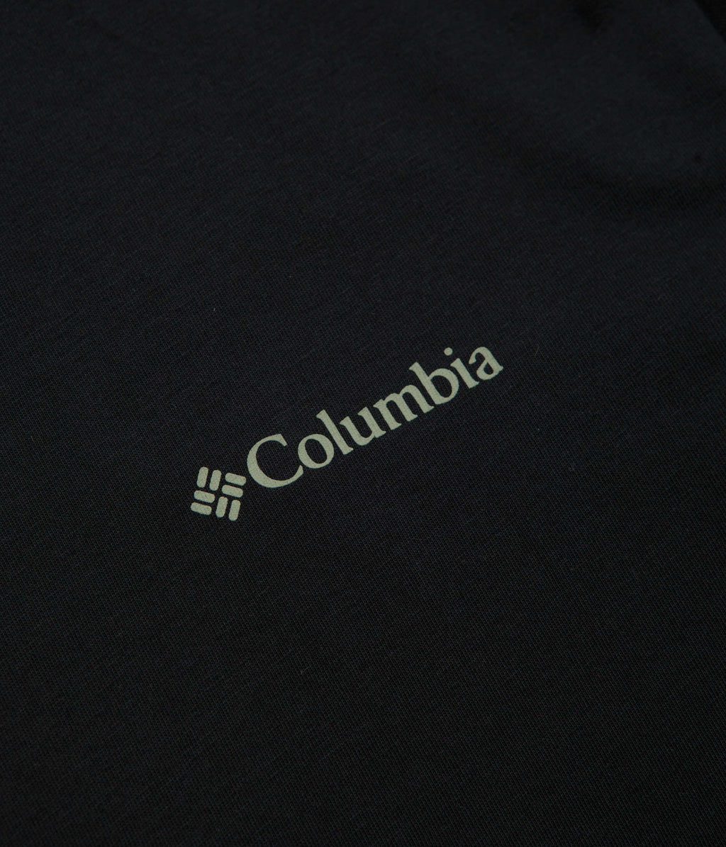 Columbia North Cascades T-Shirt - Black / Pasteled Framed
