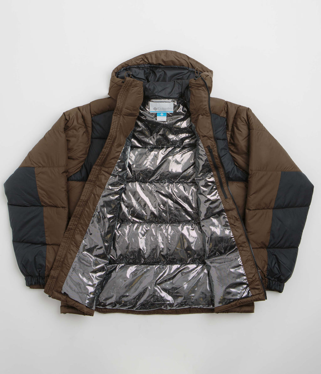 Columbia Pike Lake II Hooded Jacket - Tobacco / Black