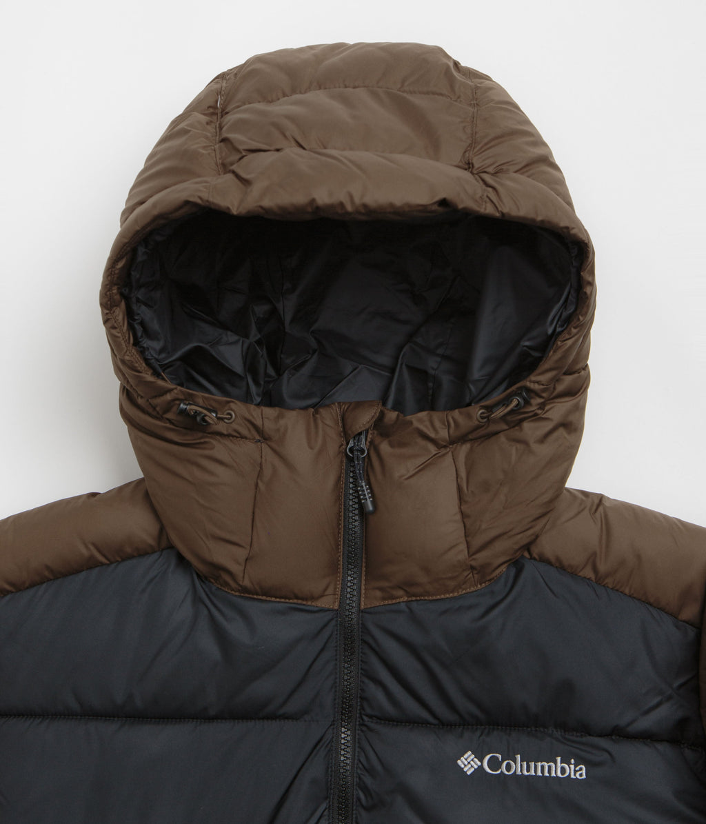 Columbia Pike Lake II Hooded Jacket - Tobacco / Black