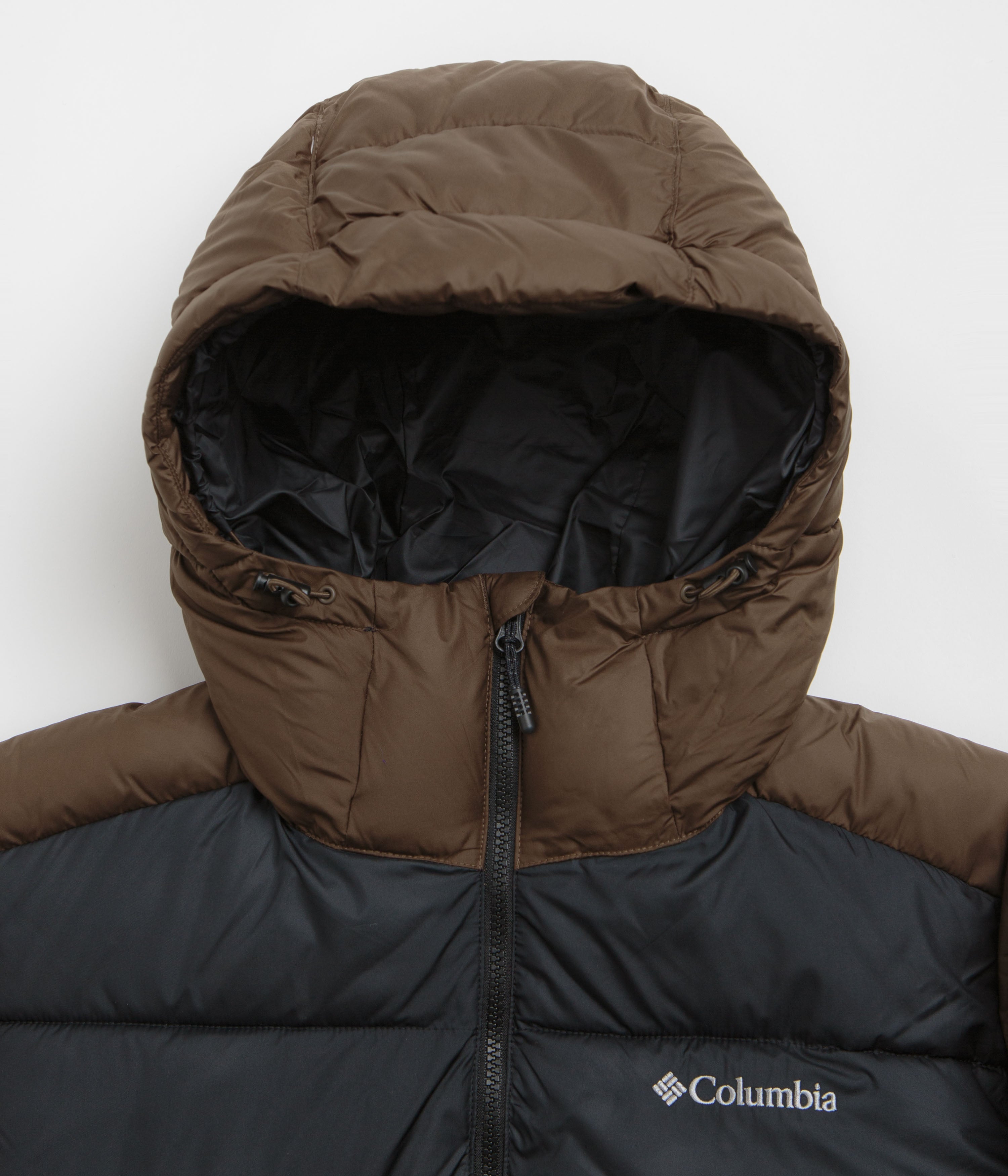 Columbia Pike Lake II Hooded Jacket - Tobacco / Black