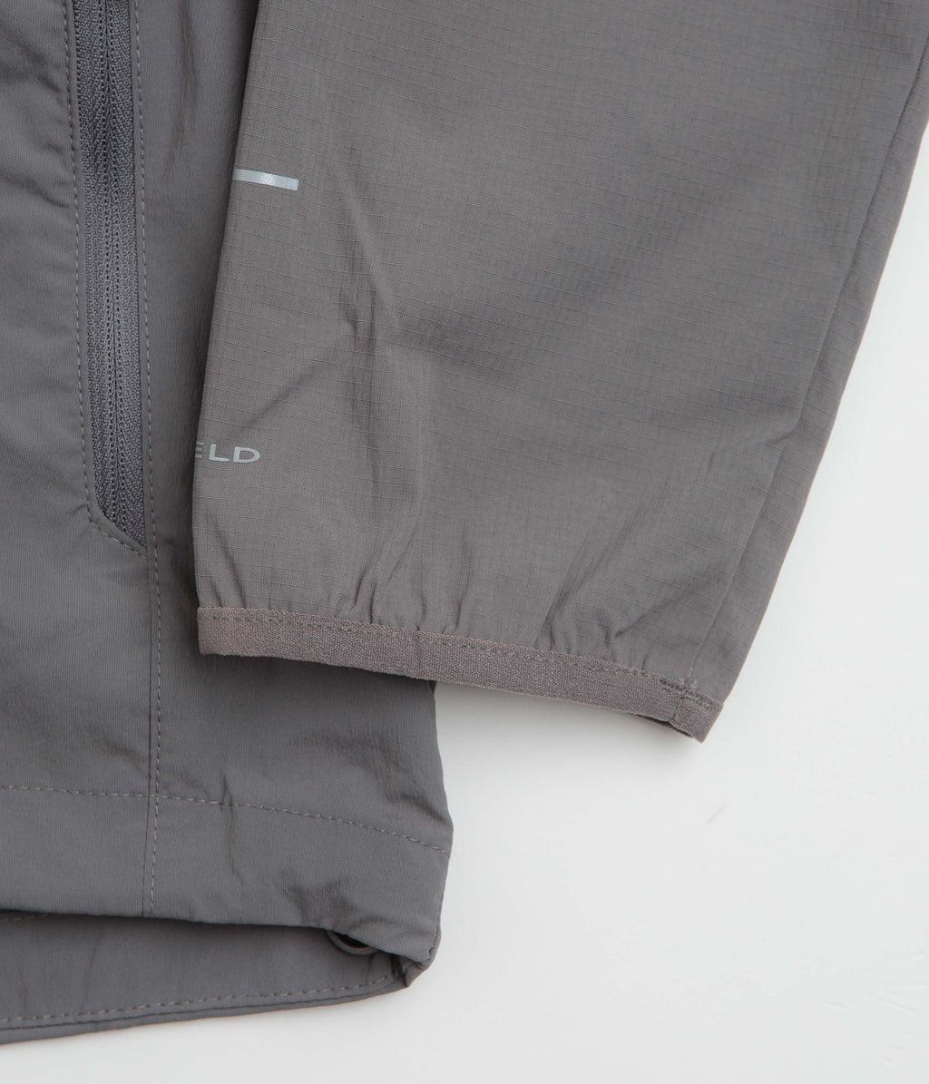 Columbia Tech II Wind Full Zip Jacket - City Grey / Collegiate Navy