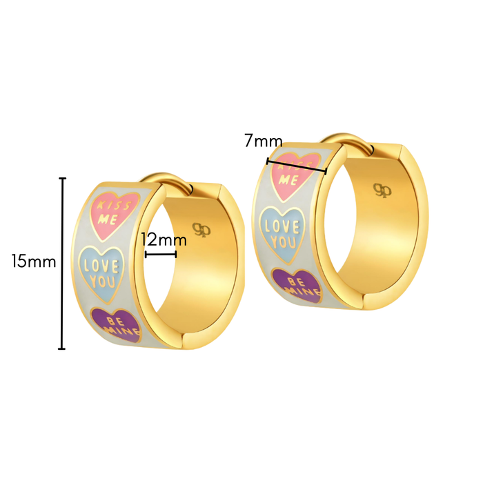 Conversation Hearts Hoops