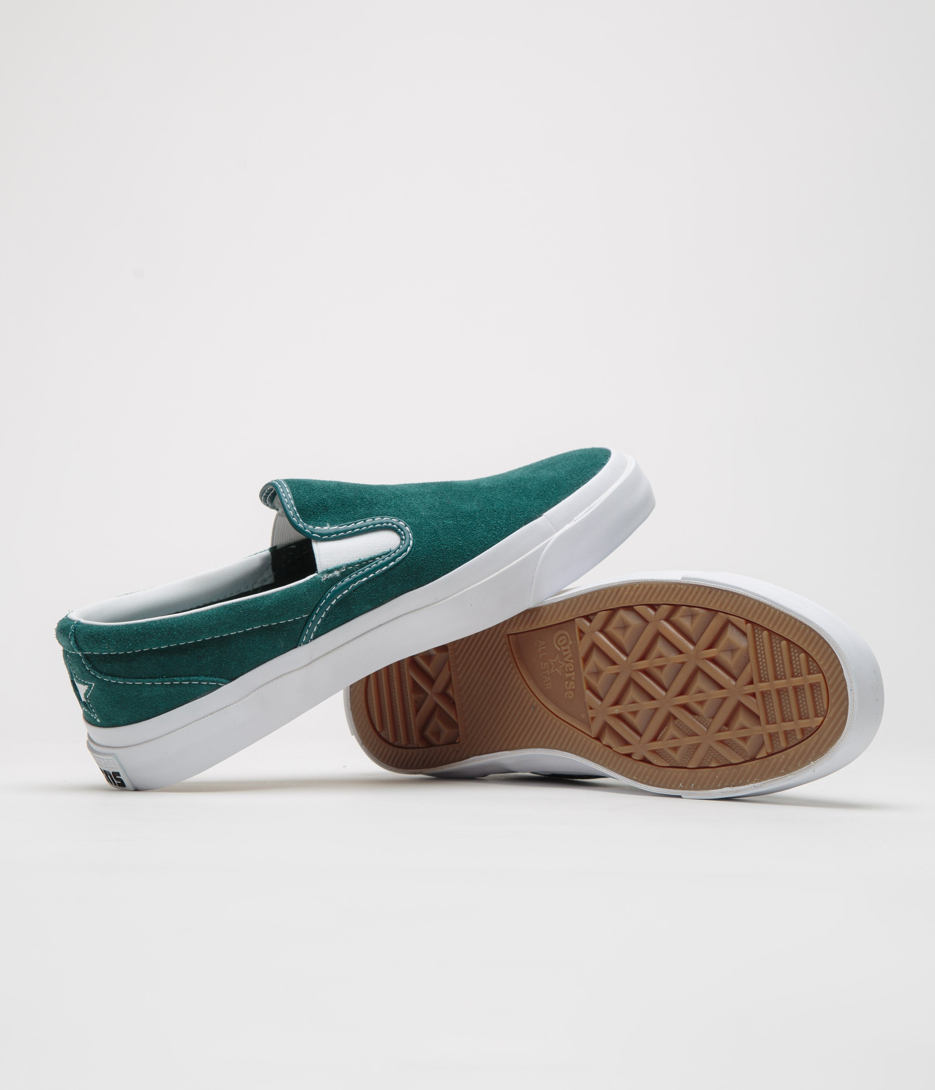 Converse One Star CC Slip Pro Shoes - Rubber Plant / White / White
