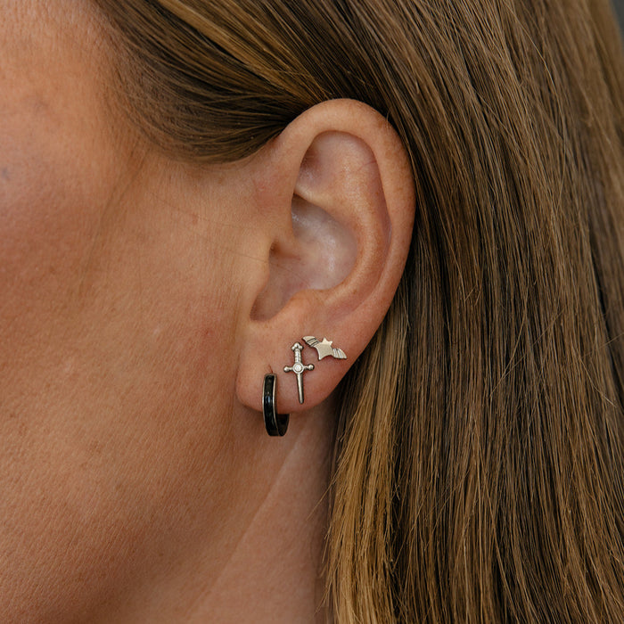 Dagger Flat Back Stud