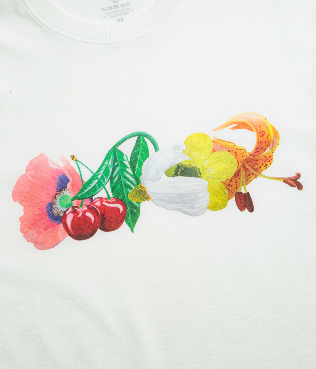 Dancer Glam Flowers T-Shirt - White