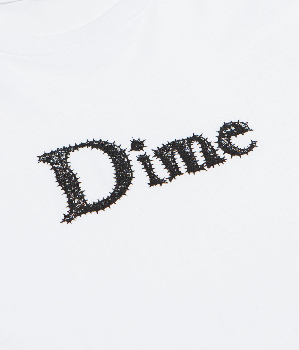 Dime Classic Spiked T-Shirt - White