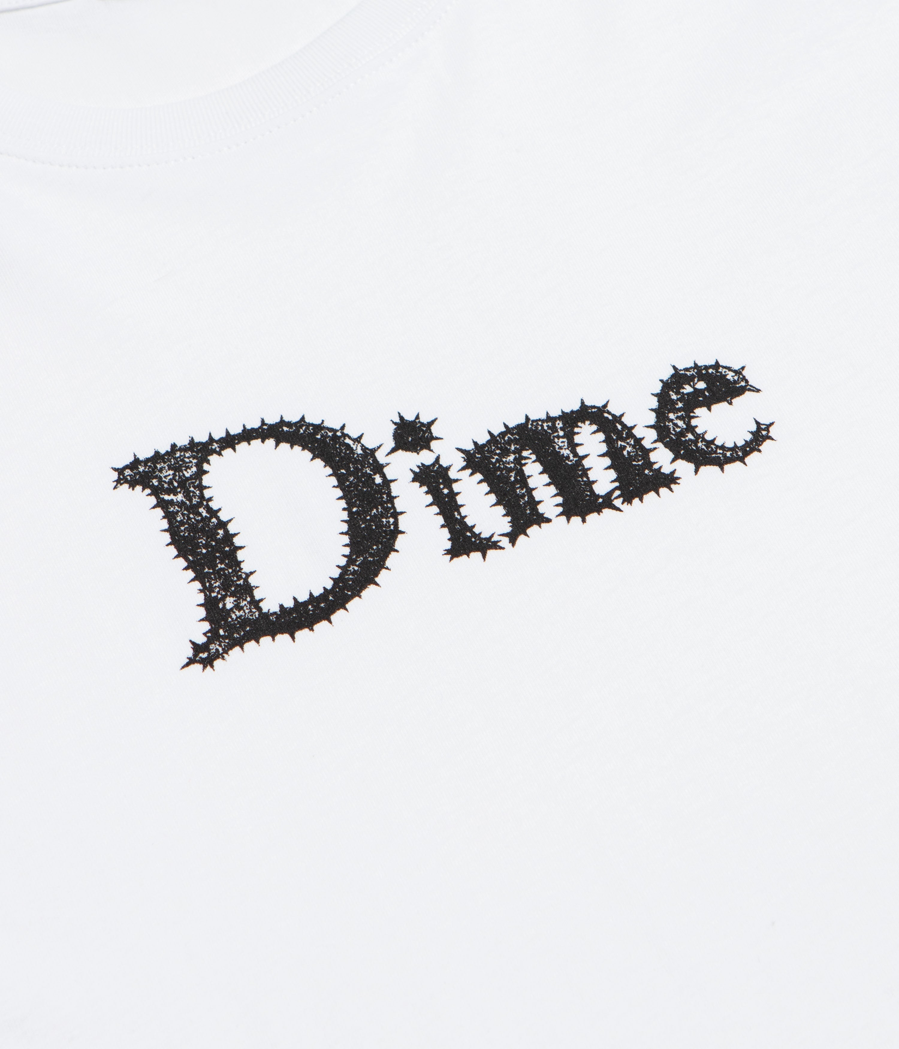 Dime Classic Spiked T-Shirt - White