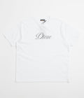 Dime Cursive Smashed T-Shirt - White