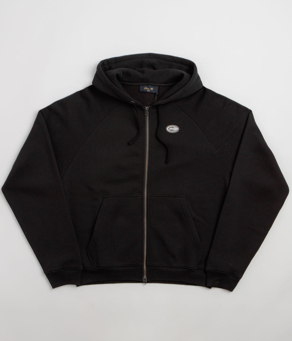 Dime Marathon Full Zip Hoodie - Black