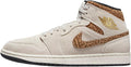 Men's Air Jordan 1 Mid SE LT Orewood Brn/Metallic Gold (DZ4129 102)