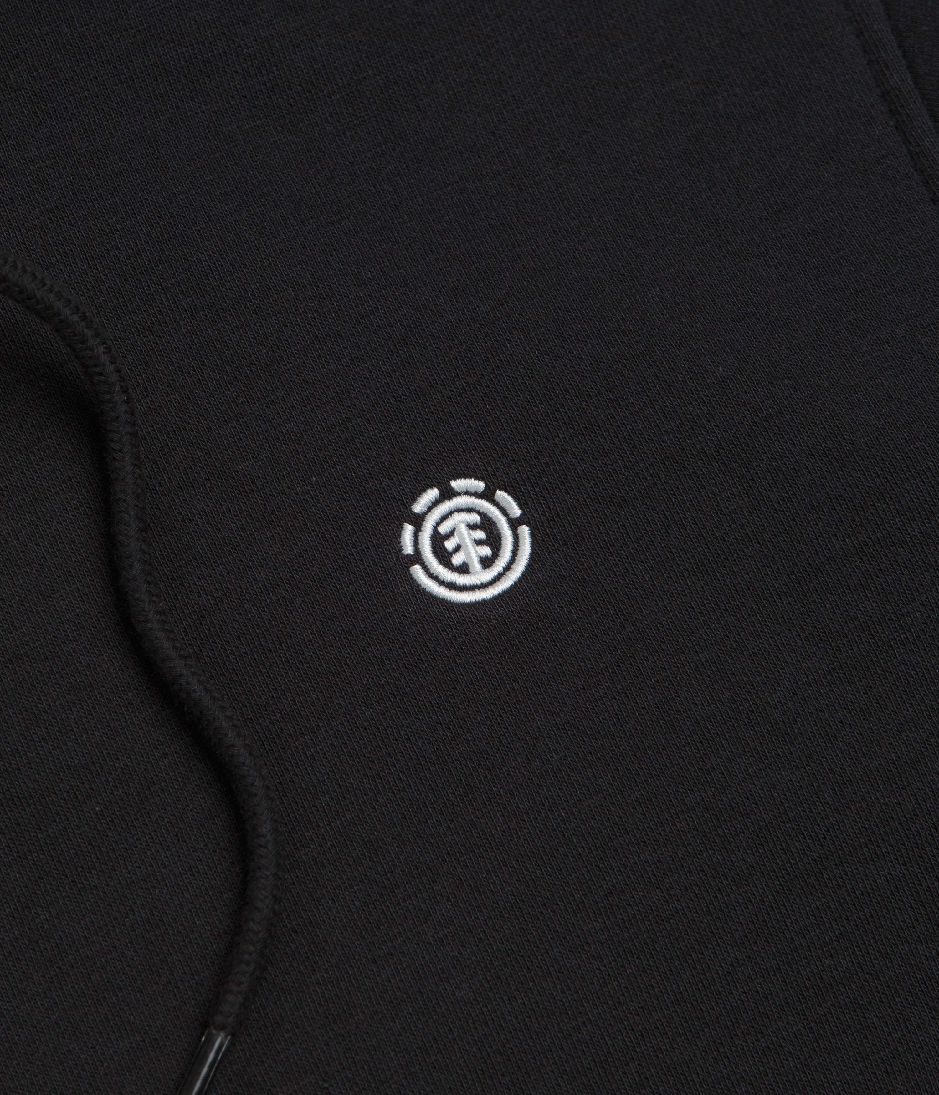 Element Icon Embroidery Hoodie - Flint Black