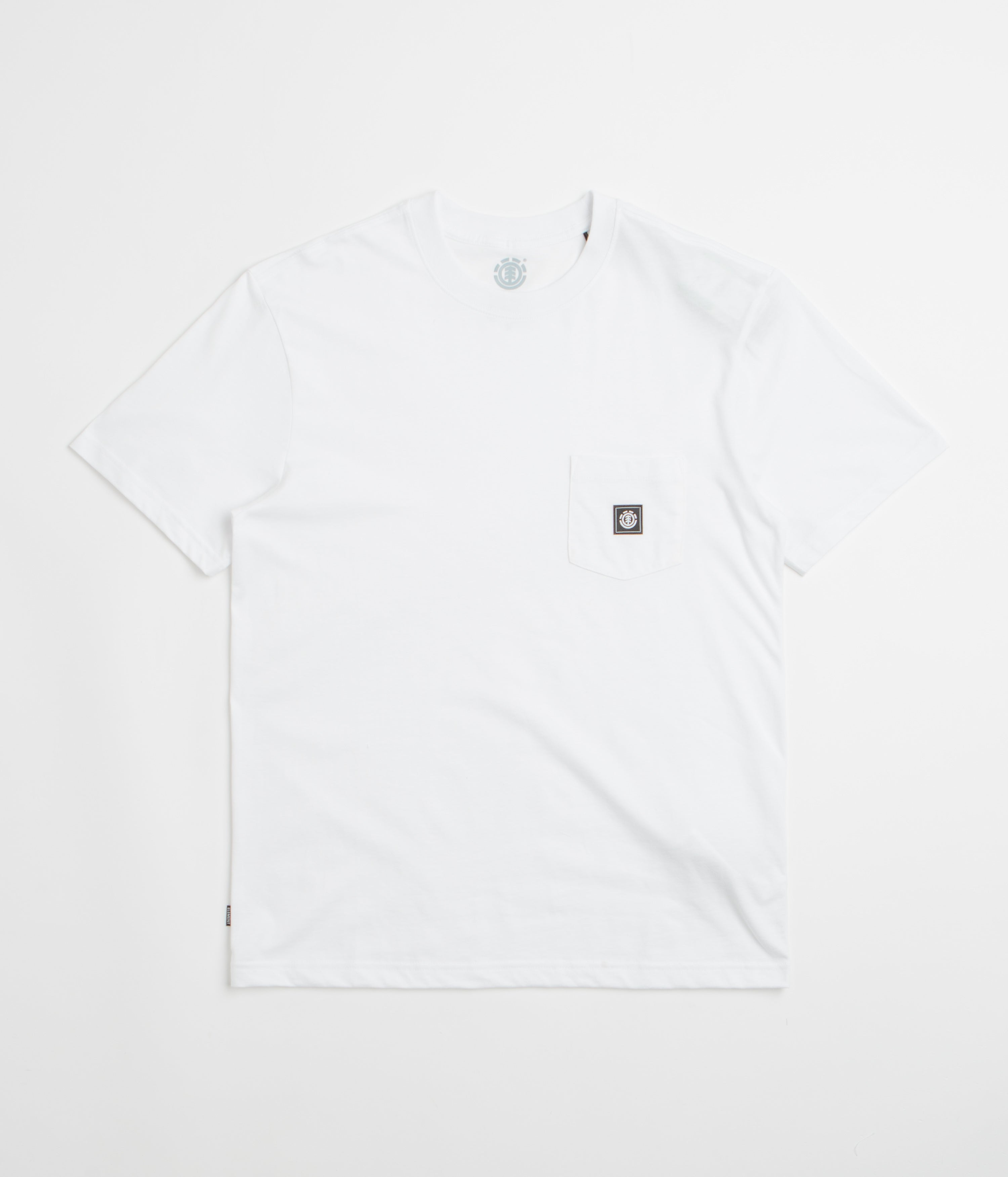 Element Icon Label Pocket T-Shirt - Optic White