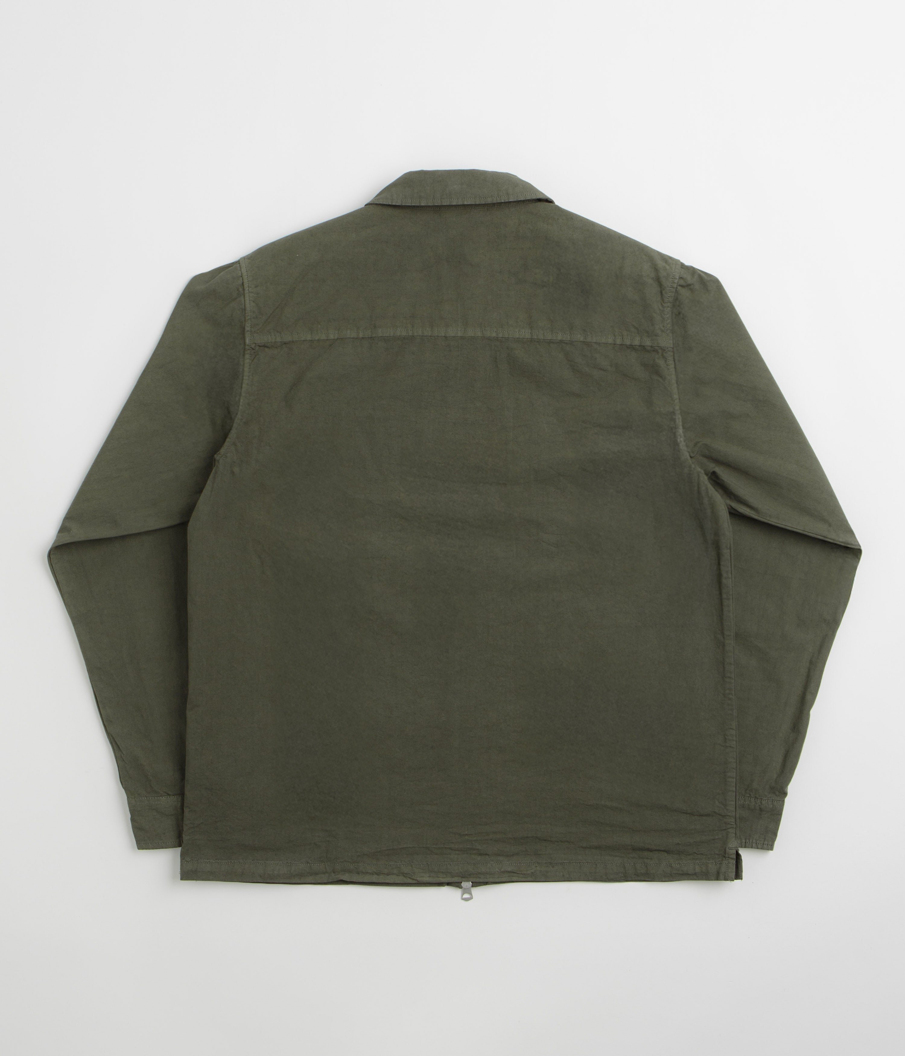 Element Special Projects Poplin Zip Overshirt - Climbing Ivy