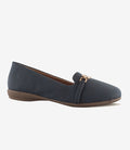 Ellie Blue – Suede Ballerina Flats for Women