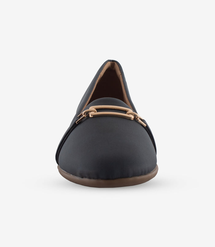 Ellie Blue – Suede Ballerina Flats for Women