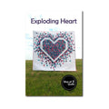 Exploding Heart Quilt Pattern | Slice of Pi Quilts | Printed Verison