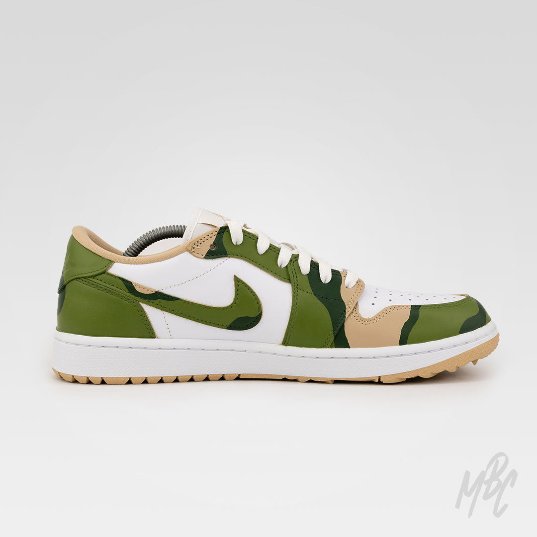 Fairway Camo - Jordan 1 Low Golf Custom