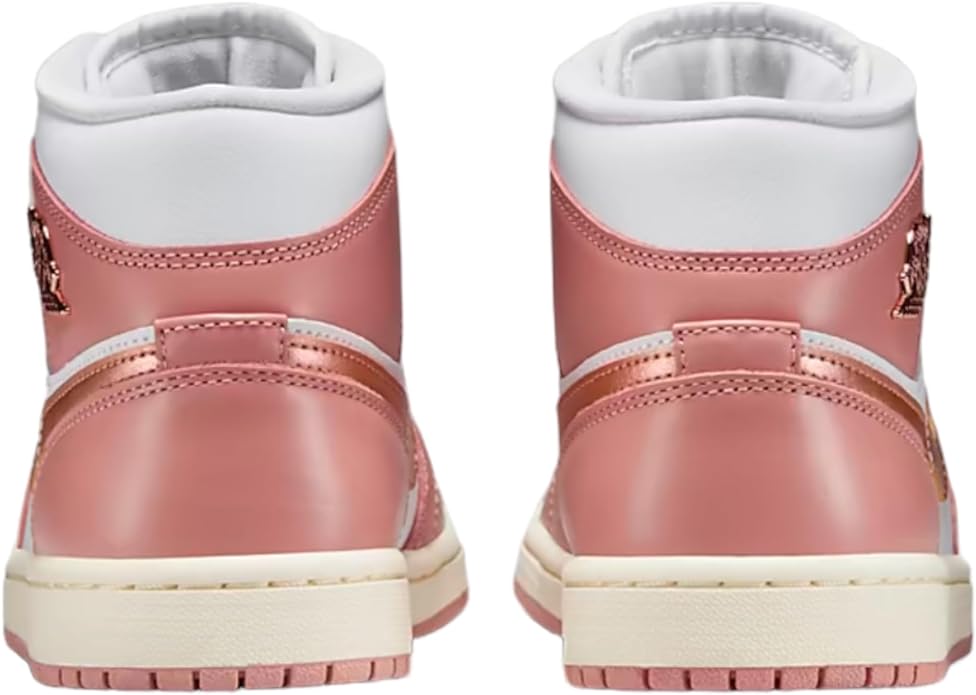 Women's Air Jordan 1 MID SE Red Stardust/Metallic Copper (FB9892 670)