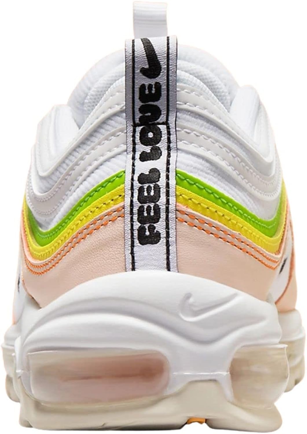 Women's Nike Air Max 97 "Feel Love" White/Black-Pearl Pink (FD0870 100)