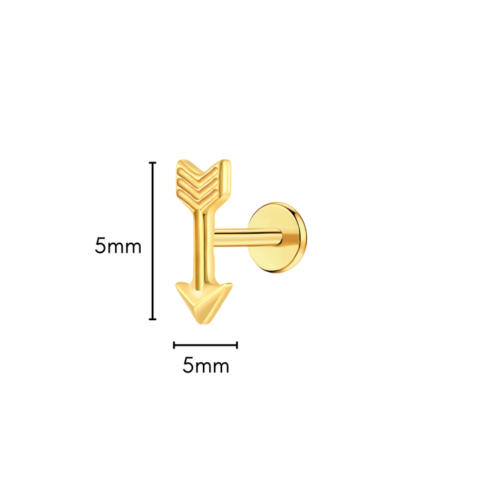 Follow Your Arrow Flat Back Stud