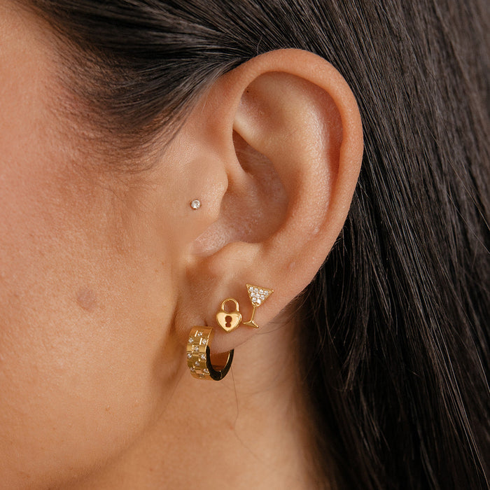 Forever Yours Flat Back Stud