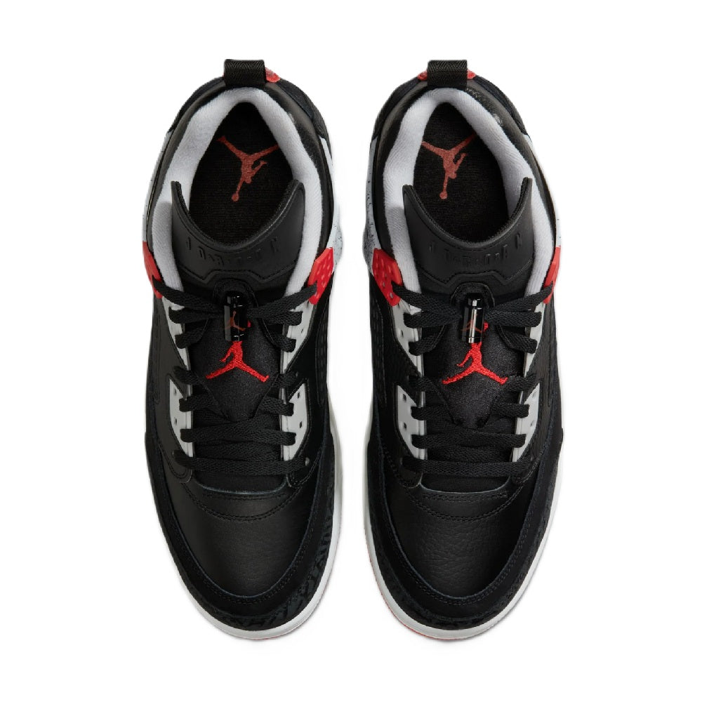 Men's Jordan Spizike Low Black/Gym Red-Wolf Grey-White (FQ1759 009)