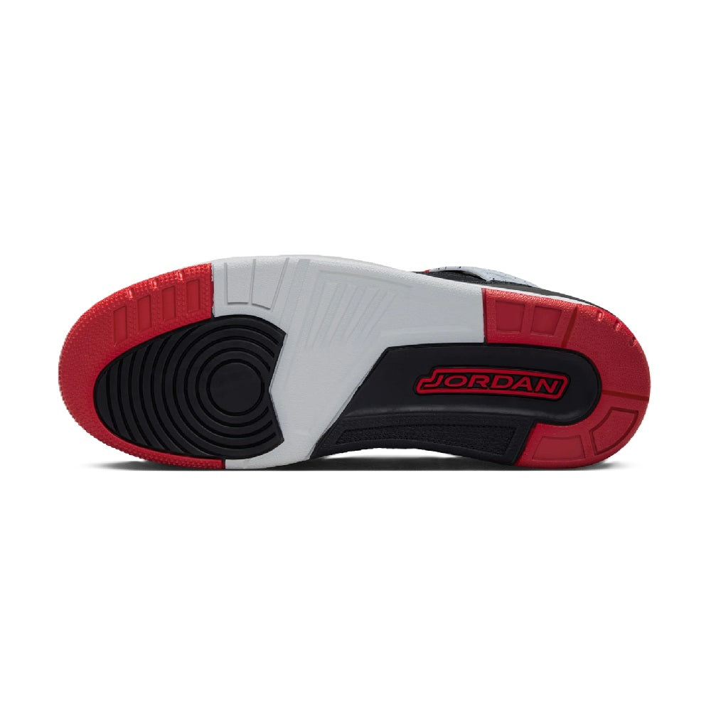 Men's Jordan Spizike Low Black/Gym Red-Wolf Grey-White (FQ1759 009)