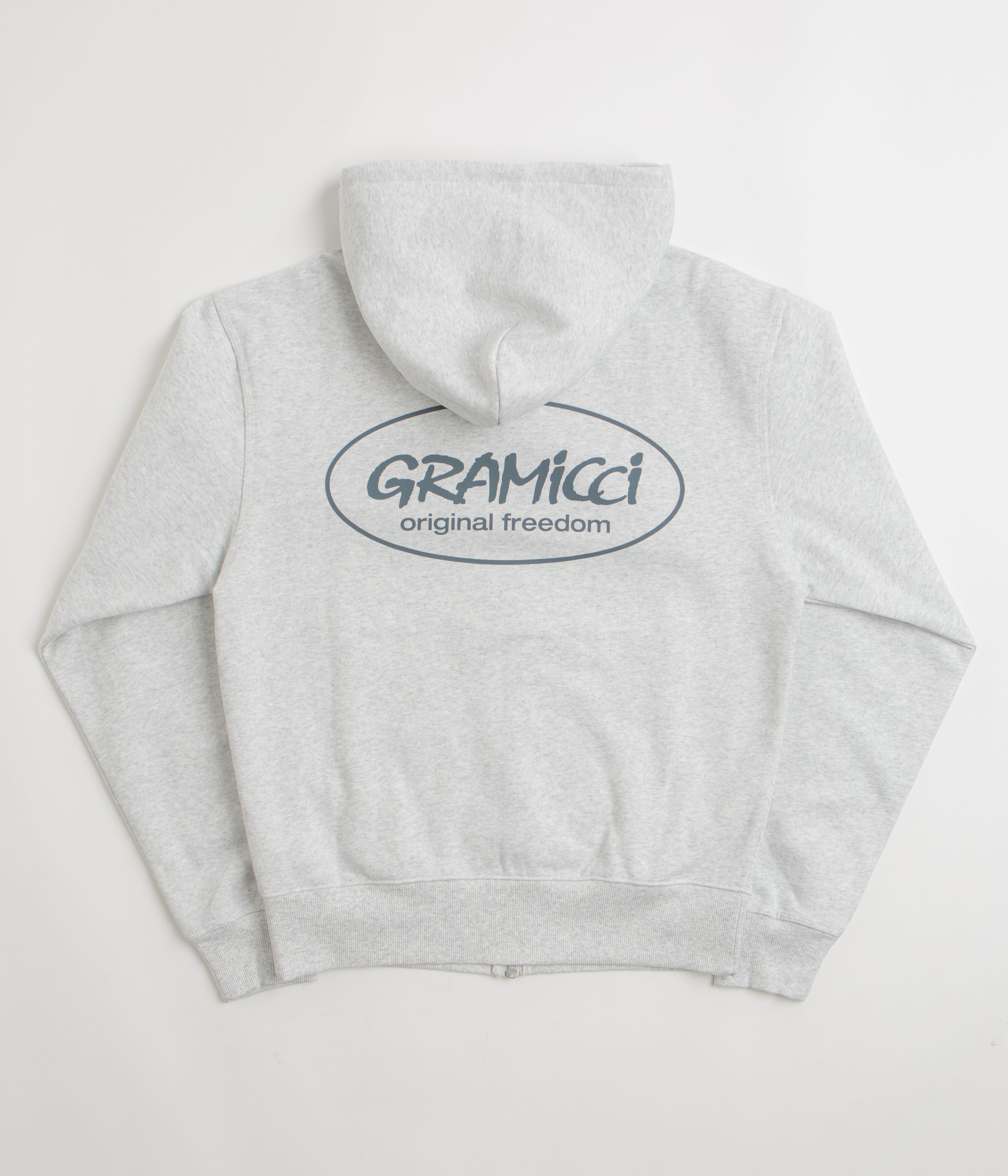 Gramicci Original Freedom Full Zip Hoodie - Heather Ash