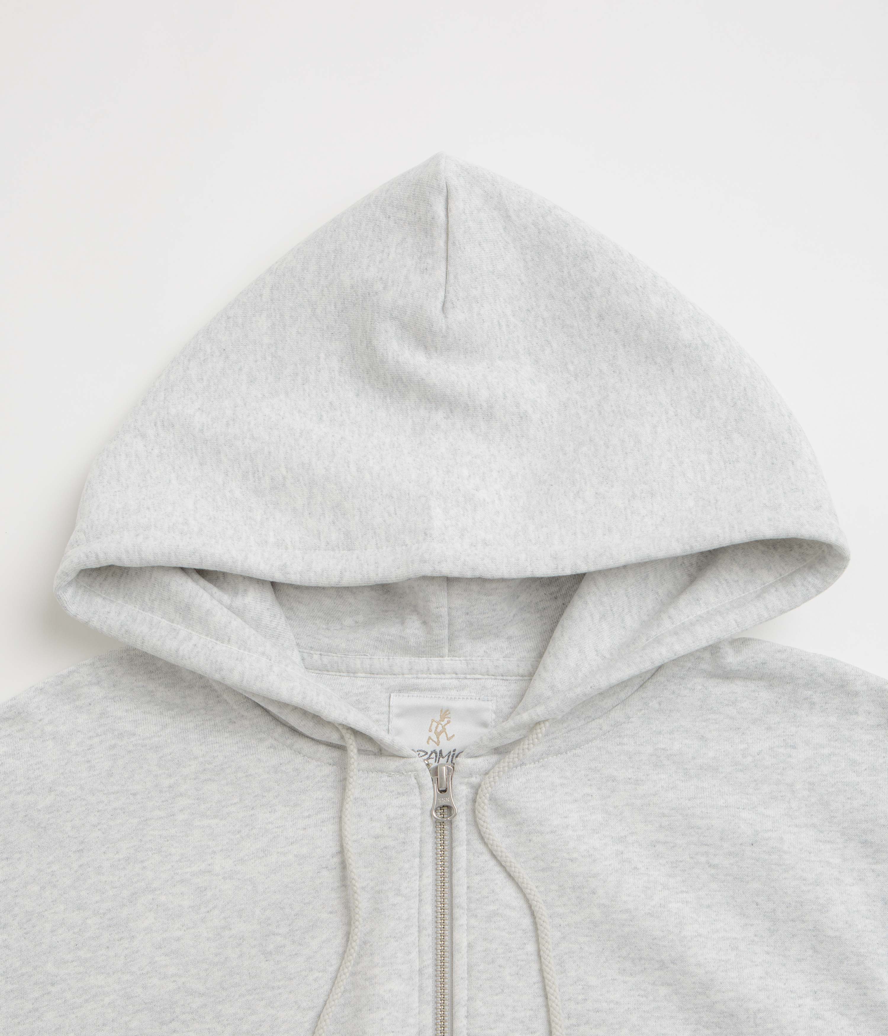 Gramicci Original Freedom Full Zip Hoodie - Heather Ash