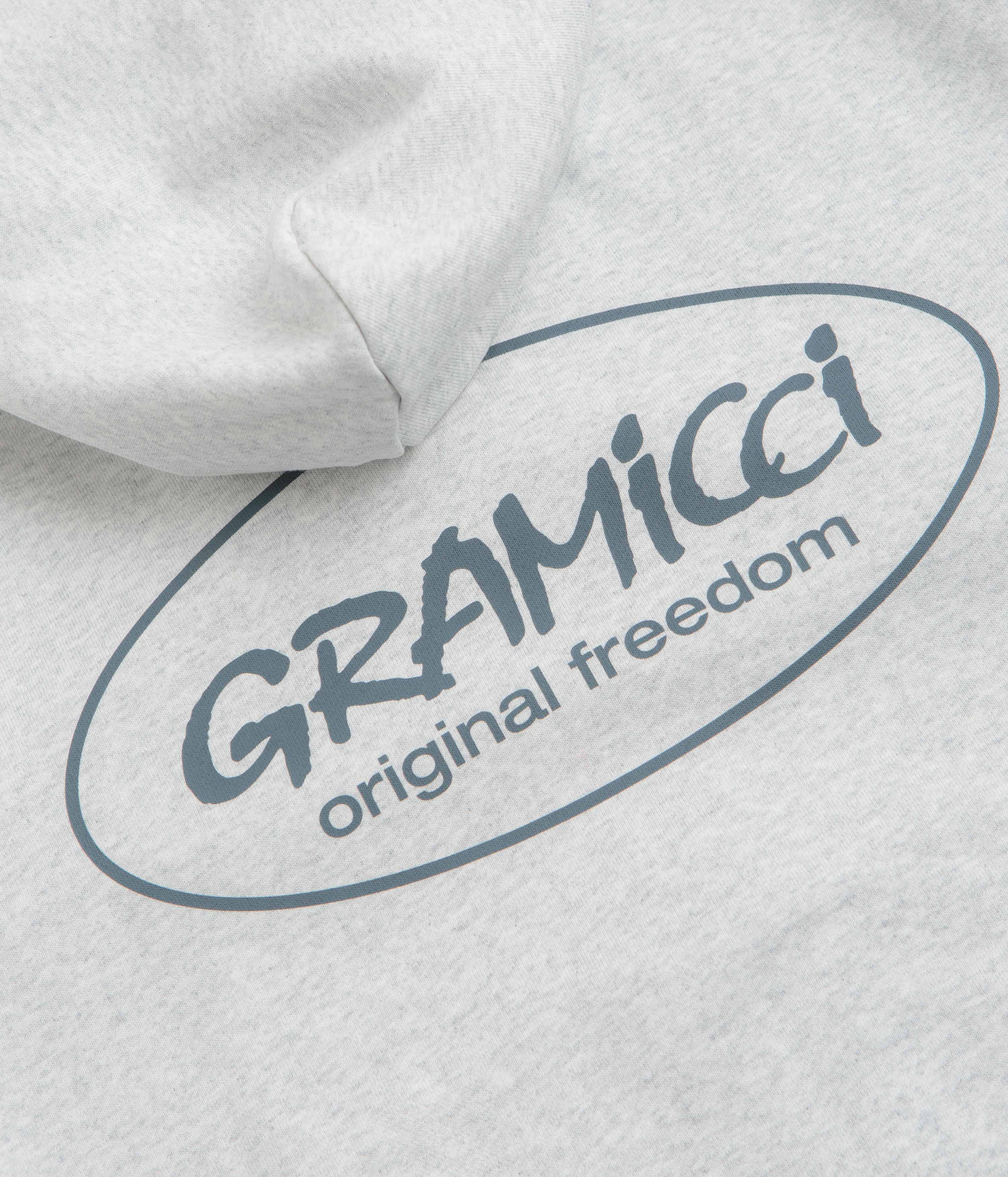 Gramicci Original Freedom Full Zip Hoodie - Heather Ash