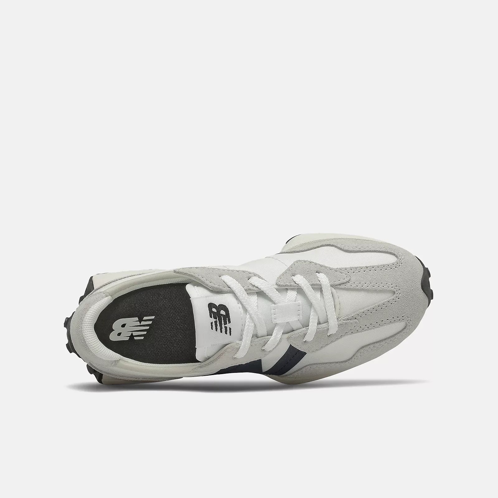 New Balance Grade Boys 327 Lace Sport Lifestyle Shoes in Silver Birch