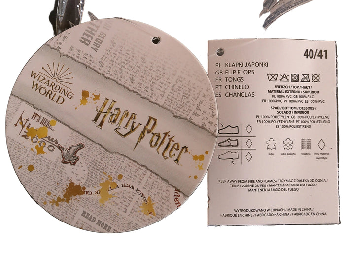 Harry Potter Flip Flops Badeschlappen für Damen Mädchen weiblich