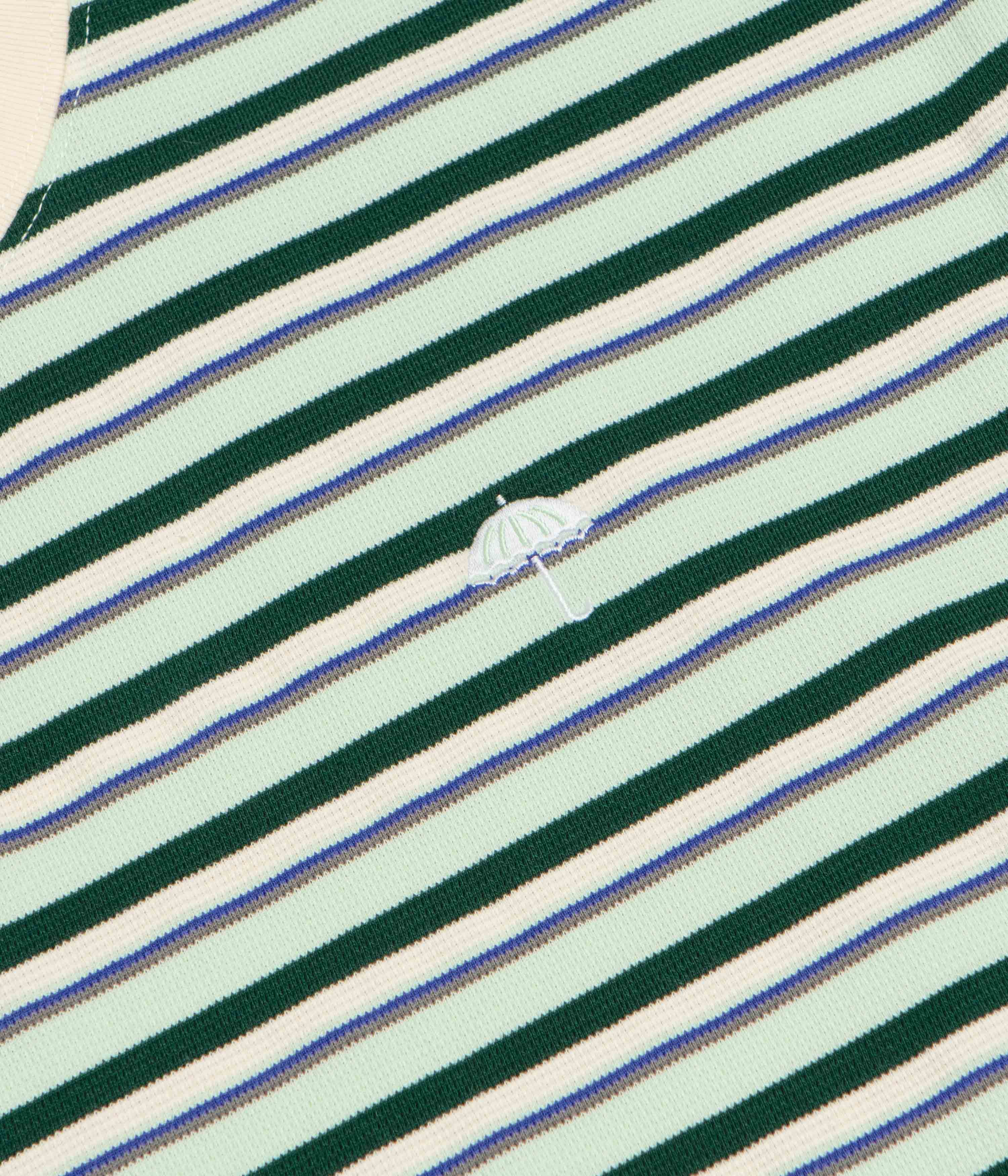 Helas Classic Striped T-Shirt - Mint Green