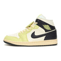 Women's Air Jordan 1 Mid SE Sail/Luminous Green-Anthracite (HQ3008 130)
